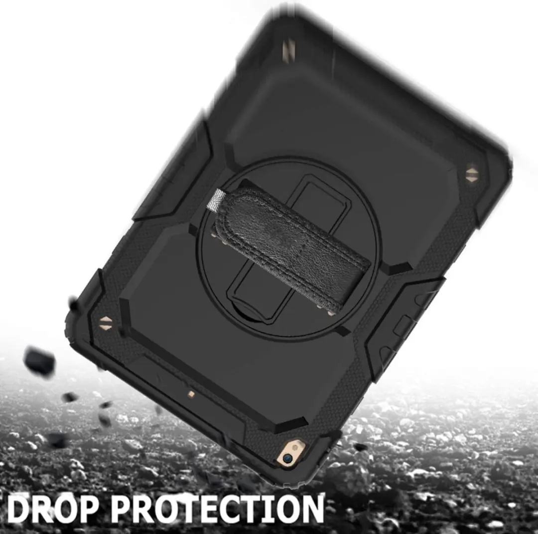 Selected Hoes iPad Pro 10.5 2019 Screenprotector - Zwart - Met riemen