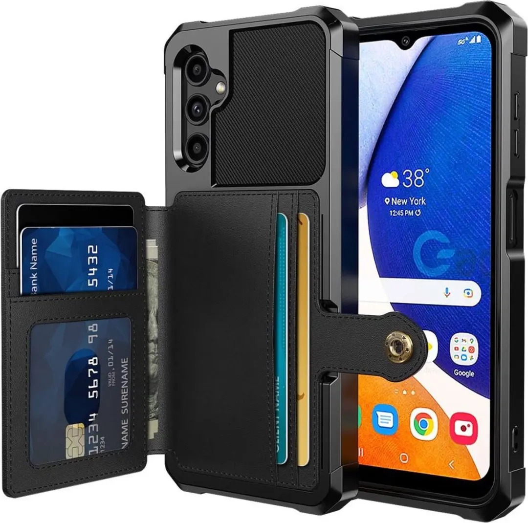 Selected Portemonnee Hoesje Samsung Galaxy A14 3-in-1