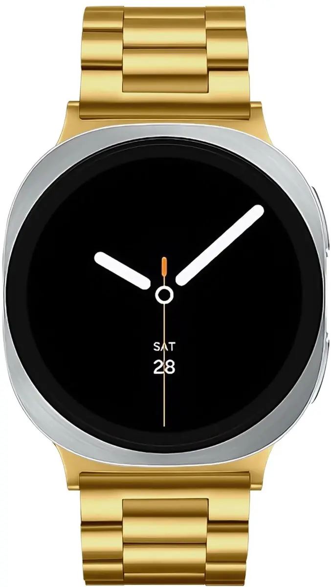Selected SBG RVS Schakelbandje Goud - Samsung Galaxy Watch 8/9 - afbeelding 6 van 6