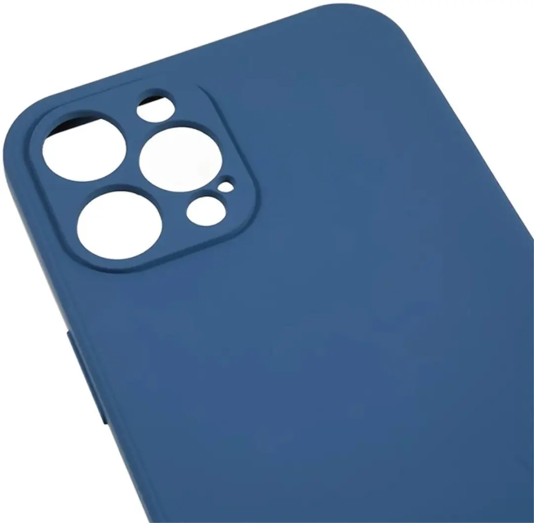 Selected Hoesje iPhone 12 Pro - Donkerblauw TPU