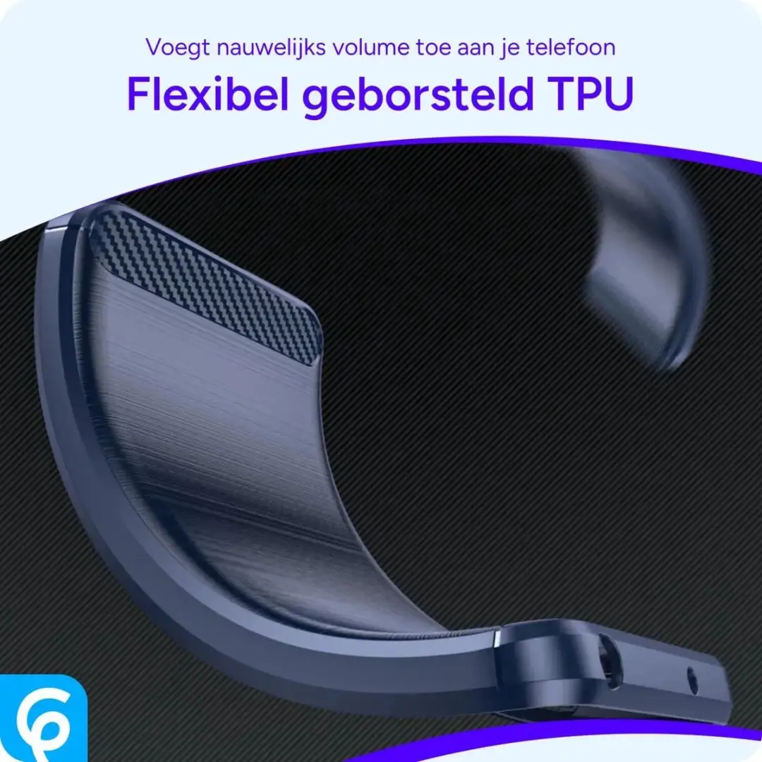 Selected by GSMpunt TPU Hoesje Samsung Galaxy S25 - Blauw