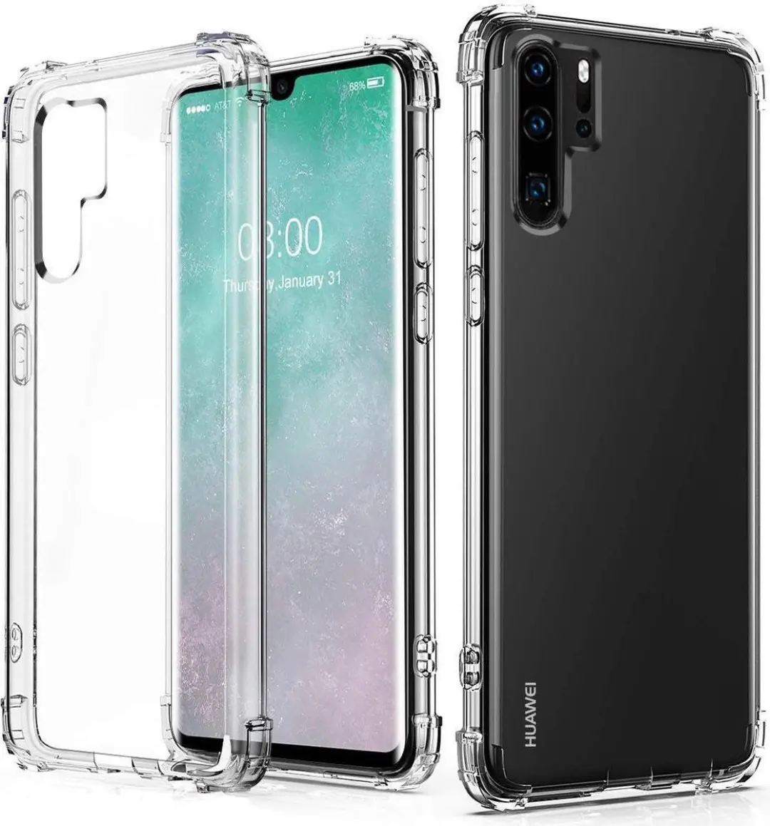 Huawei P30 Pro Hoesje Schokbestendig Transparant