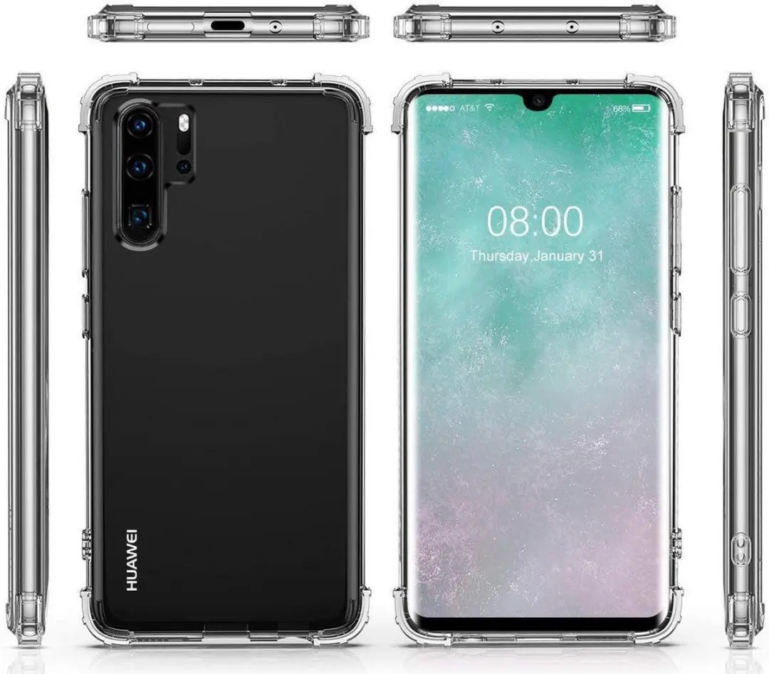 Huawei P30 Pro Hoesje Schokbestendig Transparant