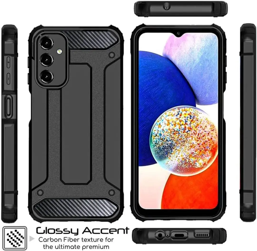 Selected by GSMpunt Samsung Galaxy A15 5G Hoesje - Zwart
