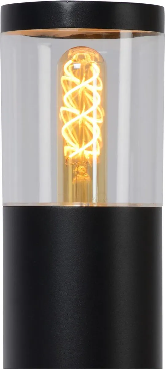 Lucide FEDOR Sokkellamp E27 - IP44 - Zwart