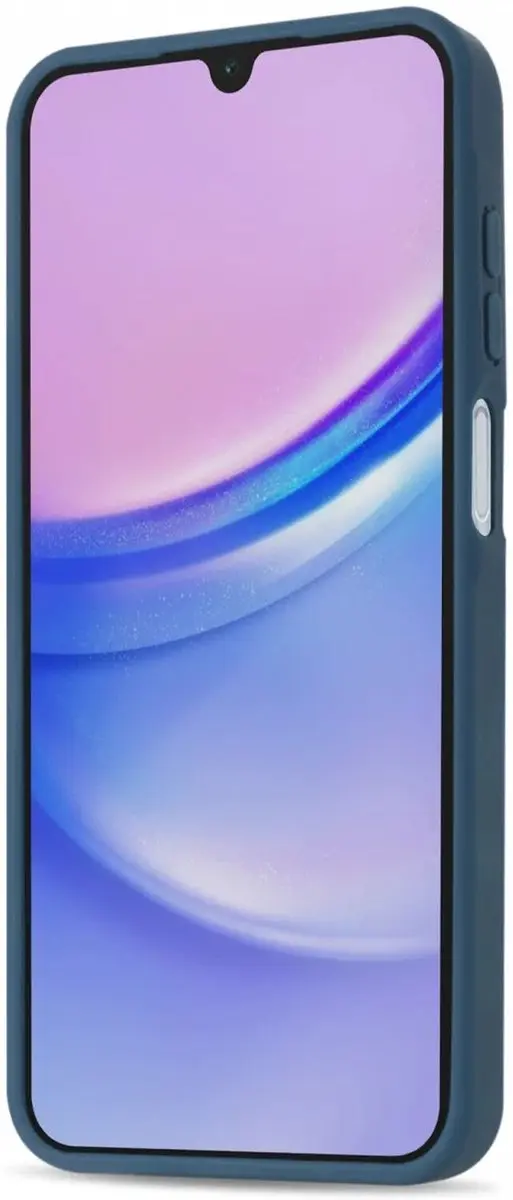 Selected Hoesje Samsung Galaxy A15 - Blauwe Matte Back Cover