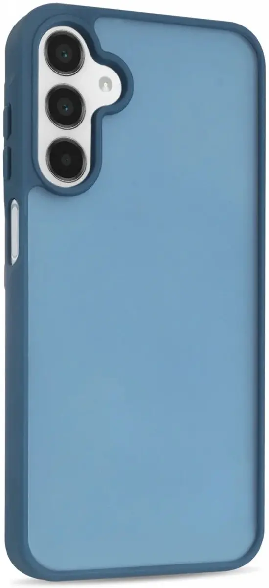 Selected Hoesje Samsung Galaxy A15 - Blauwe Matte Back Cover