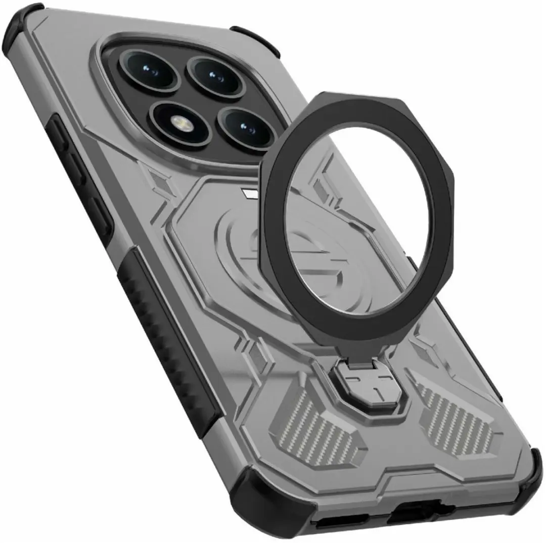 Selected Xiaomi Redmi Note 15 Pro Plus Hoesje - Grijs MagSafe