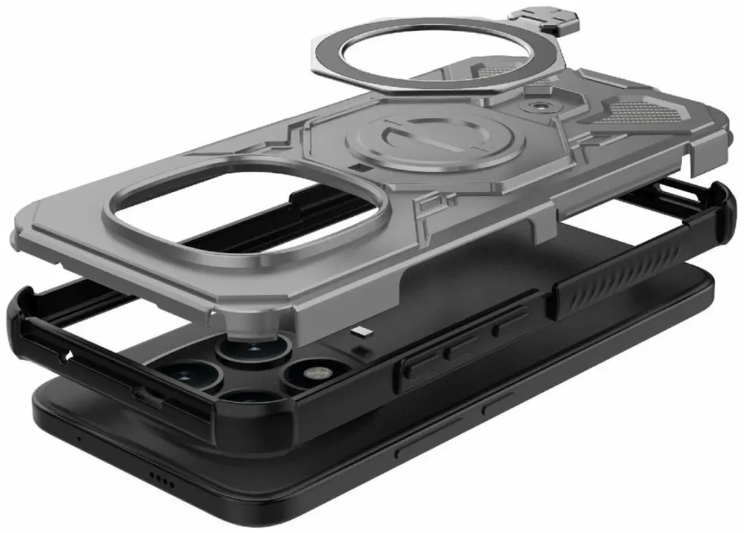 Selected Xiaomi Redmi Note 15 Pro Plus Hoesje - Grijs MagSafe