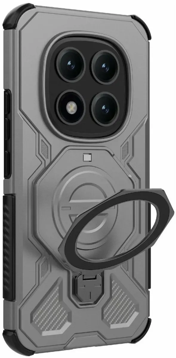 Selected Xiaomi Redmi Note 15 Pro Plus Hoesje - Grijs MagSafe