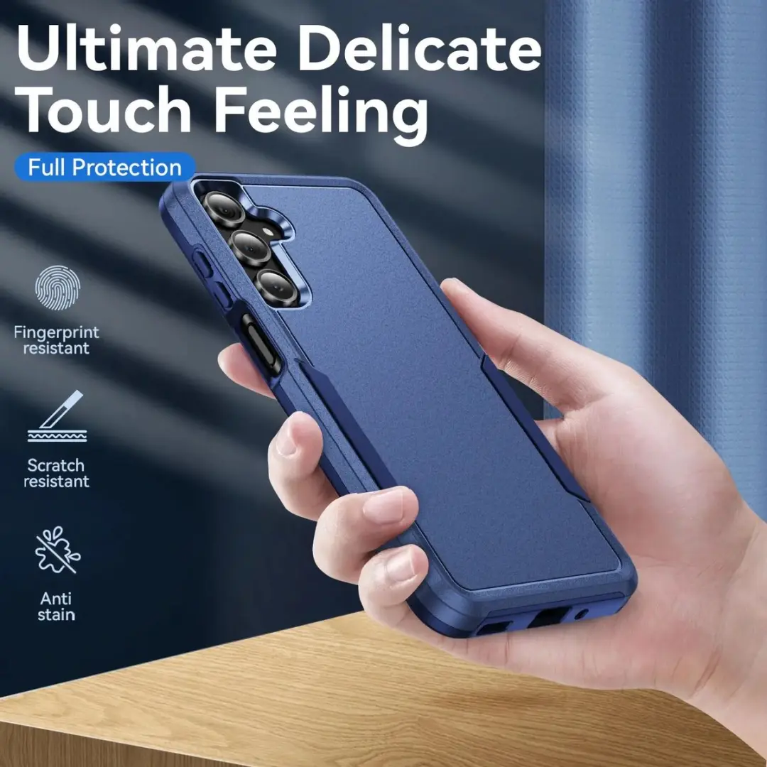 Selected Back Cover Rugged Hoesje Samsung Galaxy A17/A26 - Blauw