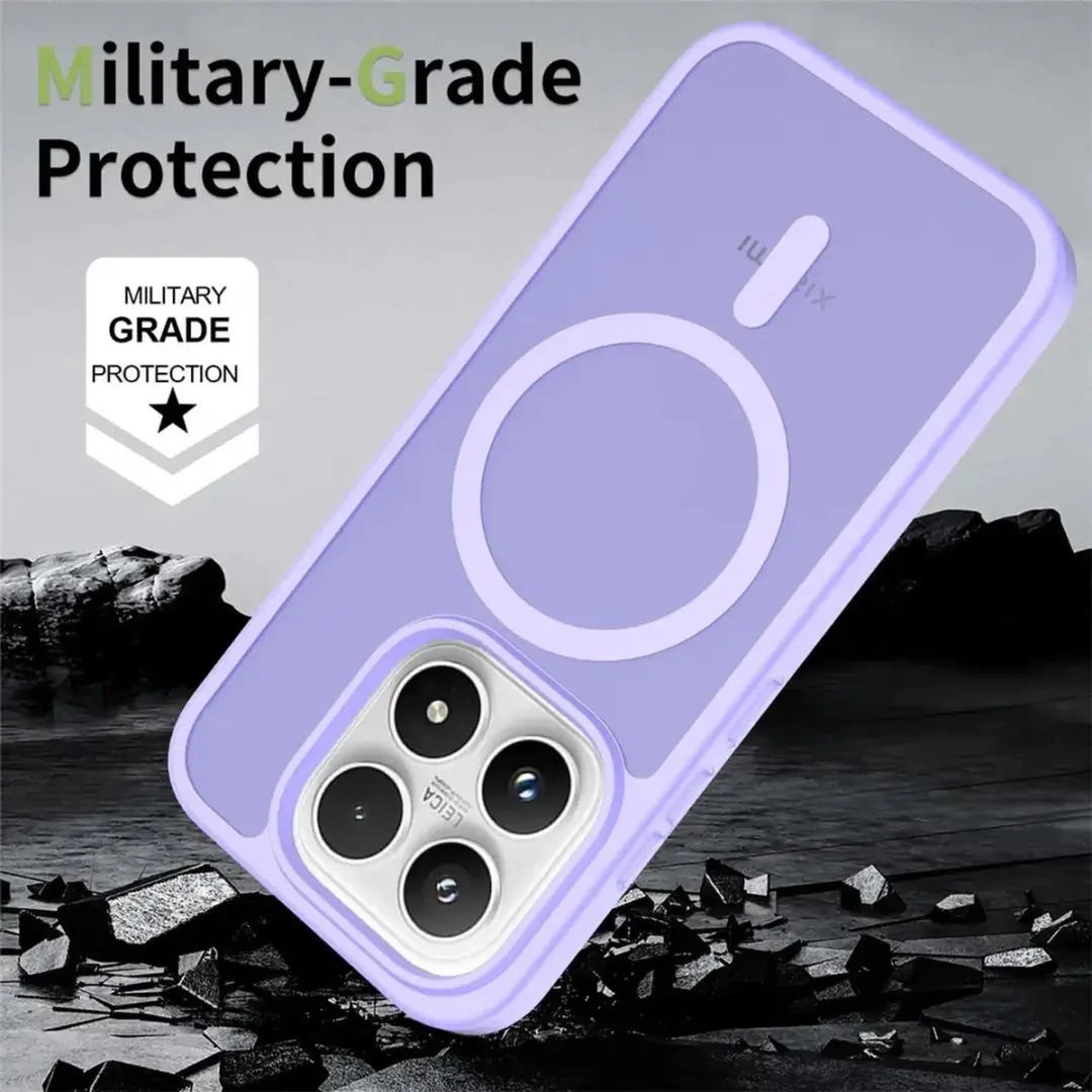 Selected Xiaomi 17 Hybrid Back Cover - MagSafe Paars
