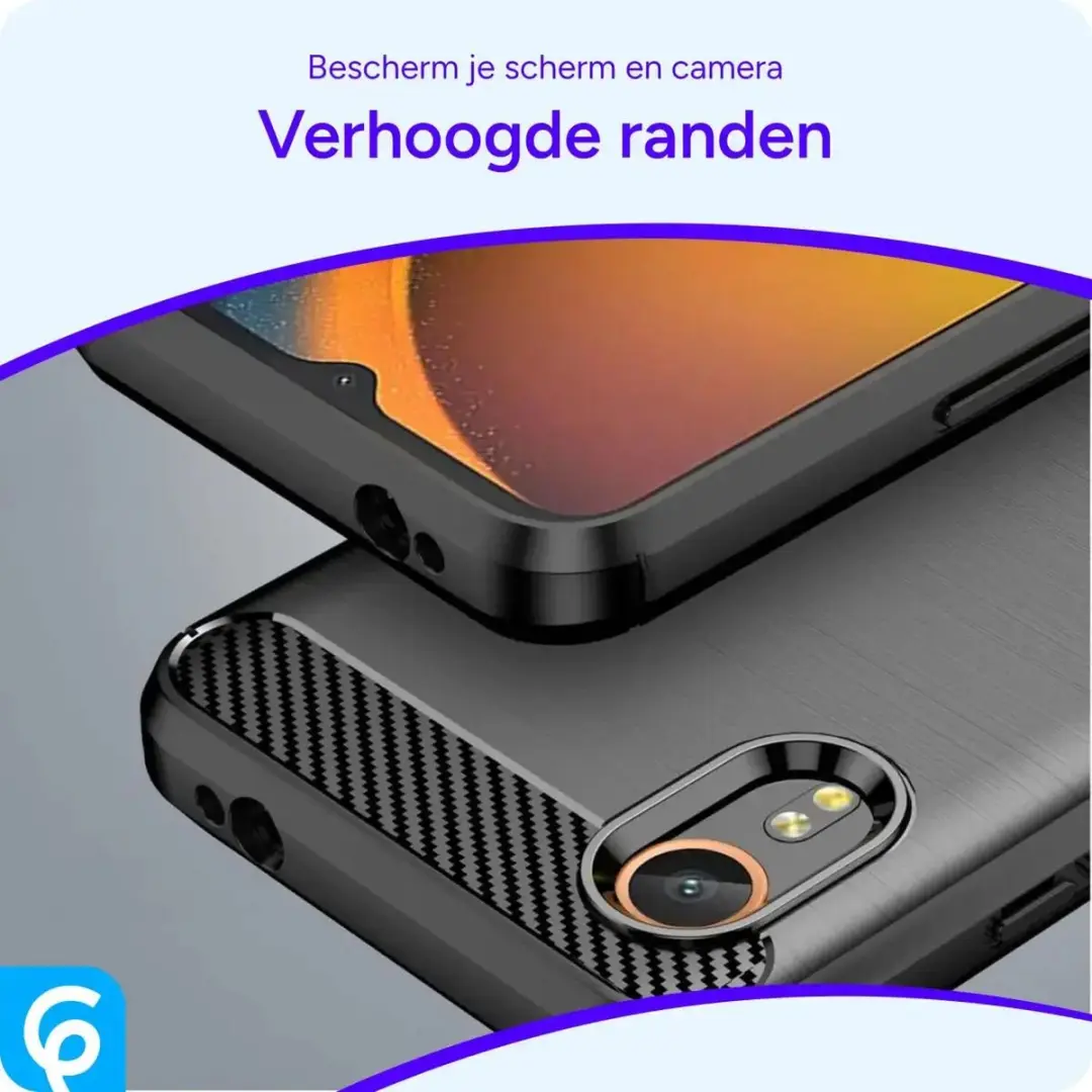 Selected TPU Hoesje Samsung Galaxy Xcover 7 - Zwart