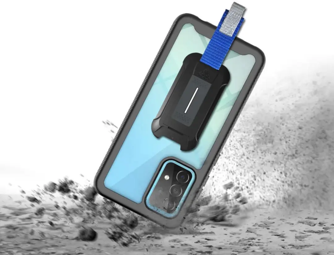 Armor-X Hoesje Schokbestendig Zwart - Samsung Galaxy A52/A52S