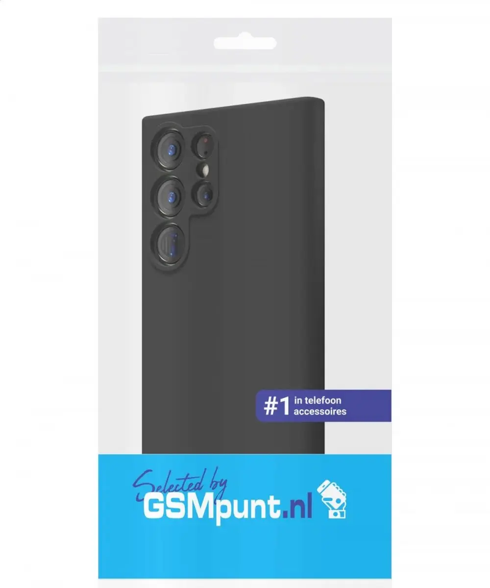 Selected Hoesje Samsung Galaxy S23 Ultra - Zwart