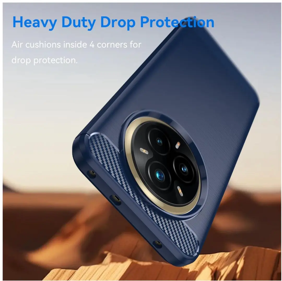 Selected TPU Hoesje Realme 14 Pro Plus - Blauw