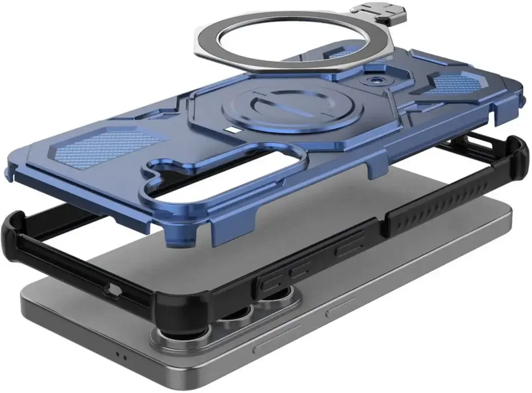 Samsung Galaxy S26 Hoesje Blauw - MagSafe/Kickstand