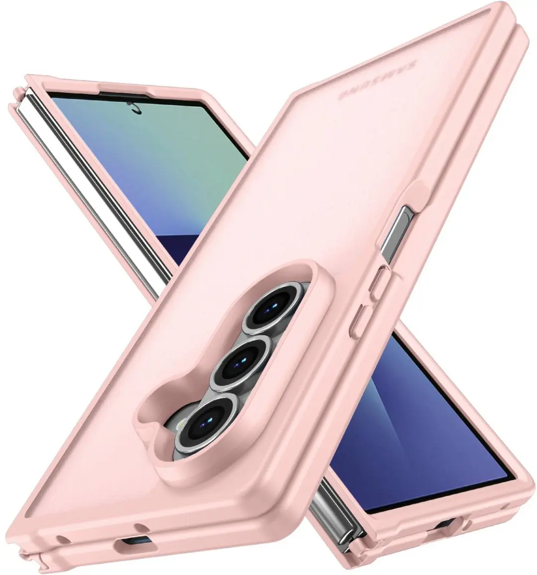 Selected Hoesje Samsung Galaxy Z Fold 7 - Roze Mat