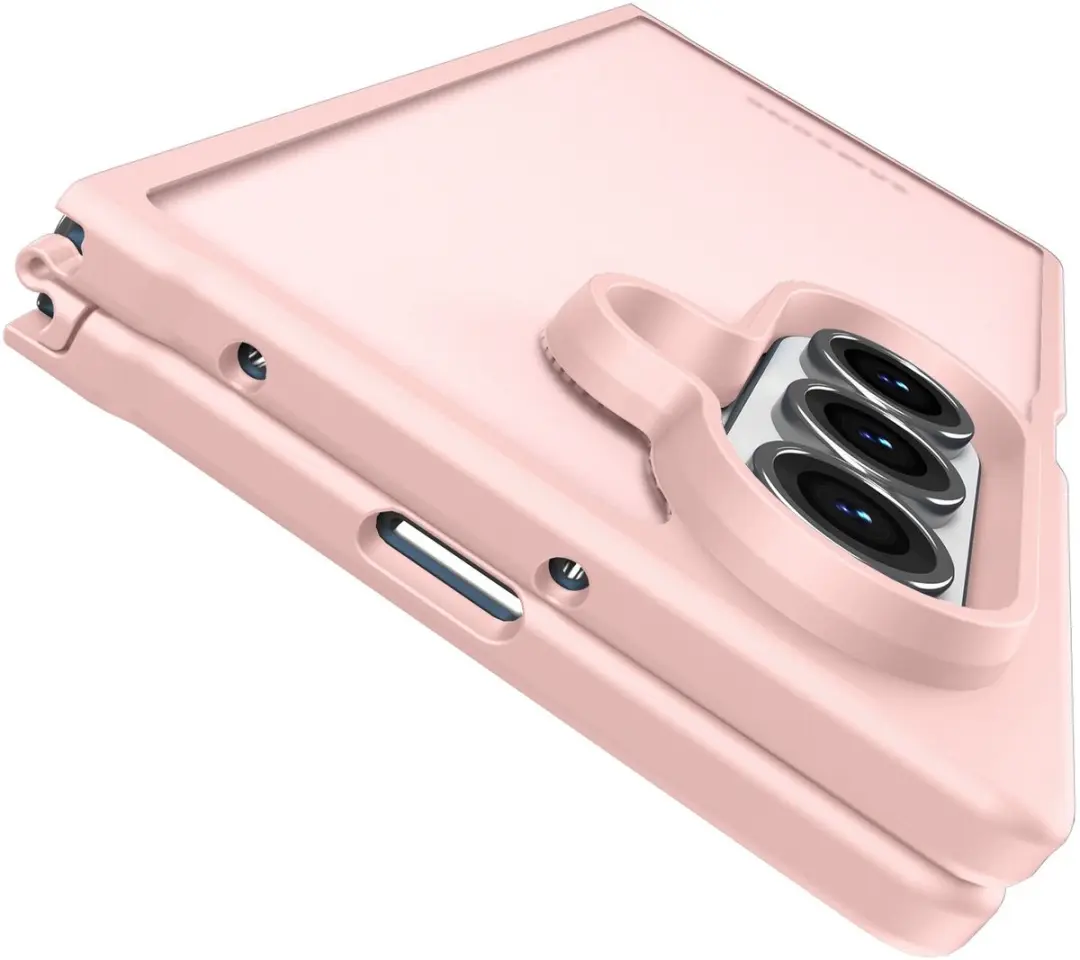 Selected Hoesje Samsung Galaxy Z Fold 7 - Roze Mat