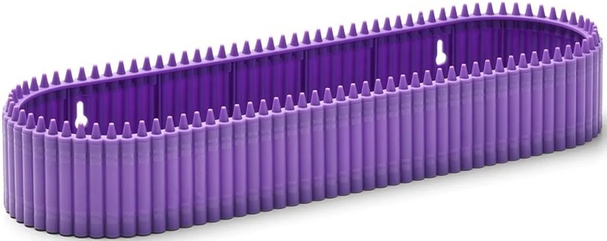 Crayola Wandplank - 39,5 x 12,3 x 63cm - Paars