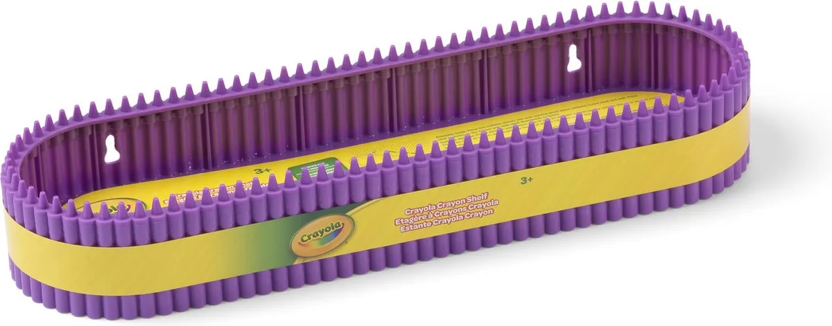 Crayola Wandplank - 39,5 x 12,3 x 63cm - Paars