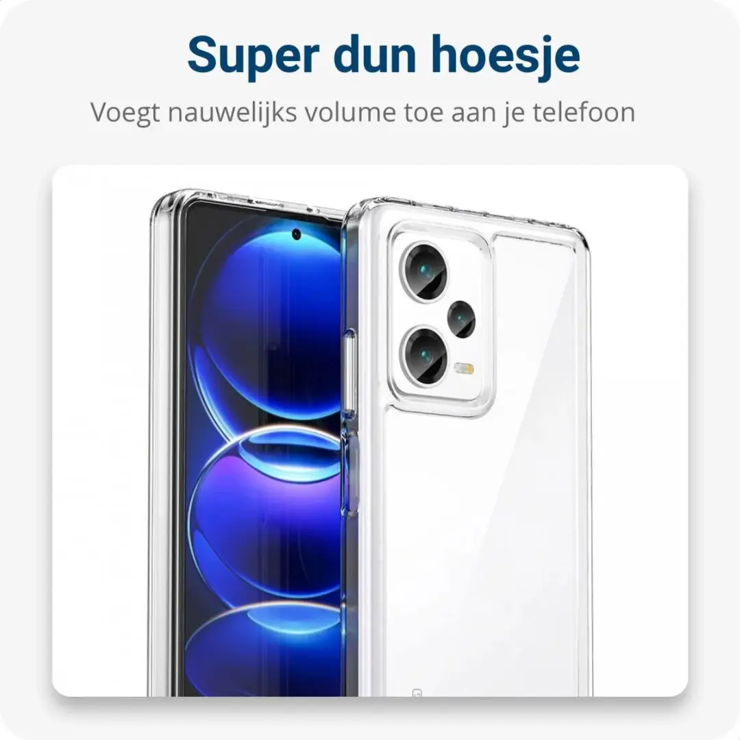 Xiaomi Redmi Note 12 Pro/Poco X5 Pro TPU Hoesje - Transparant