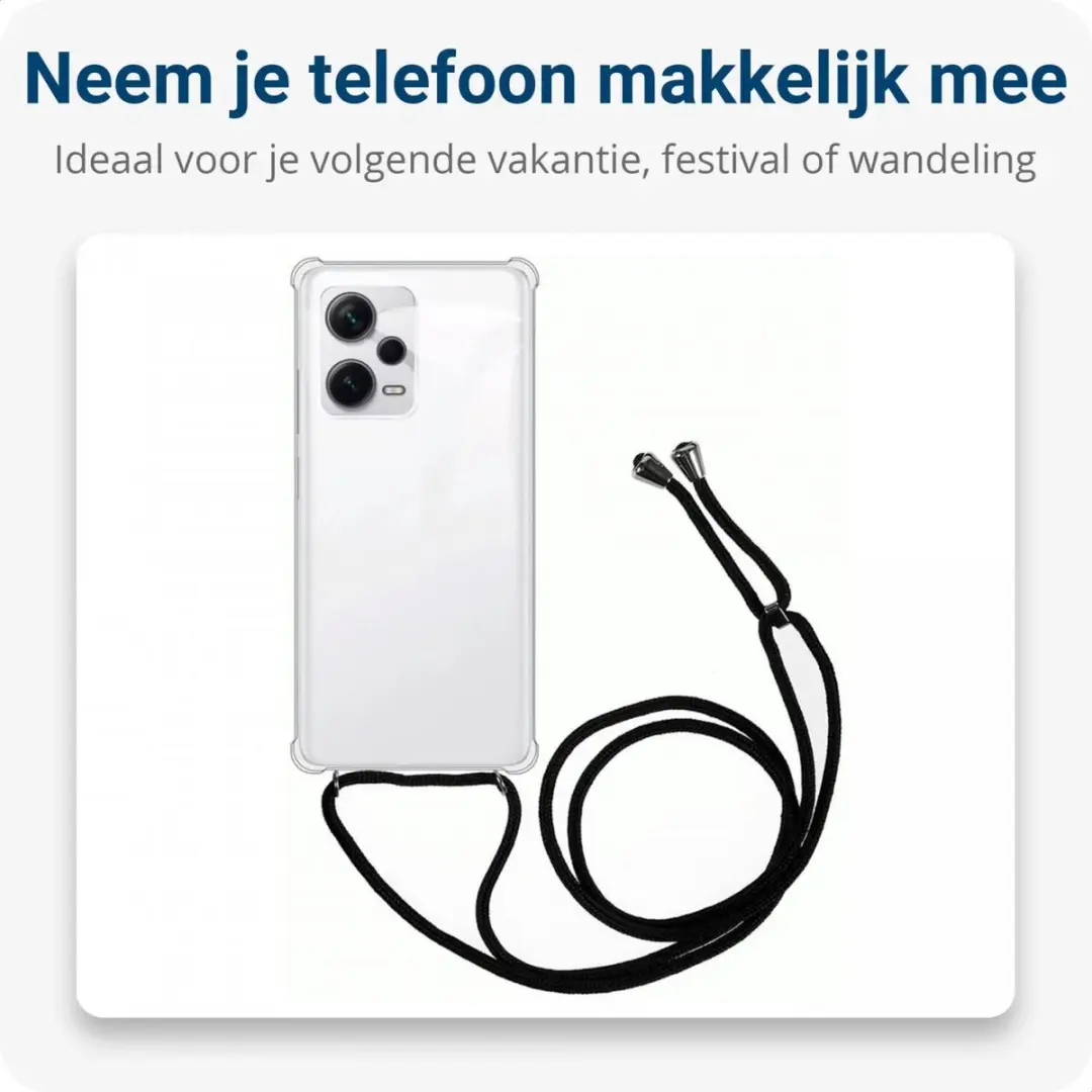 Xiaomi Redmi Note 12 Pro/Poco X5 Pro TPU Hoesje - Transparant