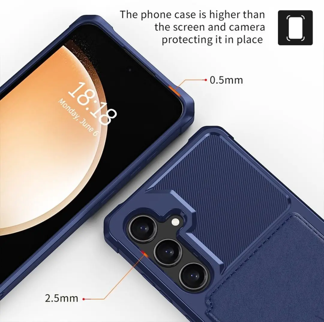 Selected Portemonnee Hoesje Samsung Galaxy S26 - Blauw
