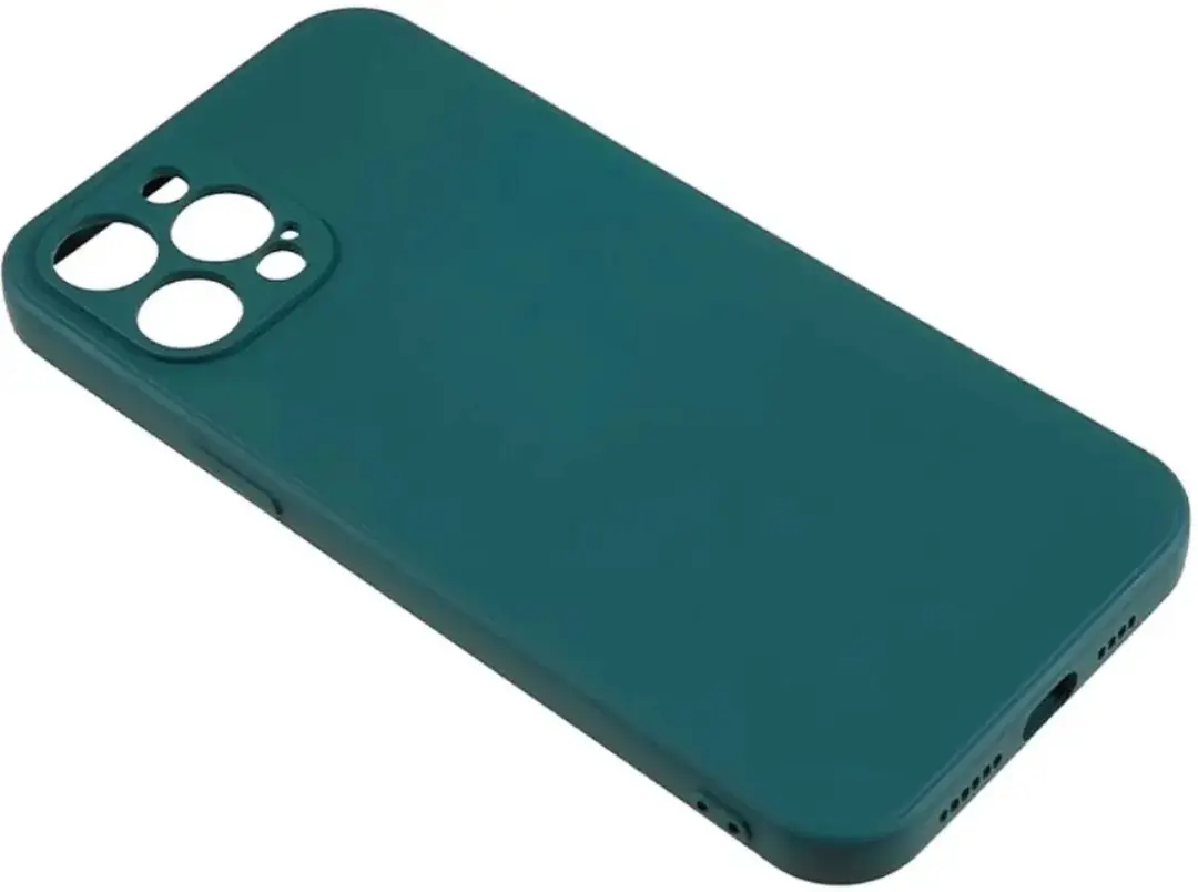 Selected by GSMpunt Hoesje iPhone 12 Pro - Donkergroen TPU - afbeelding 6 van 6