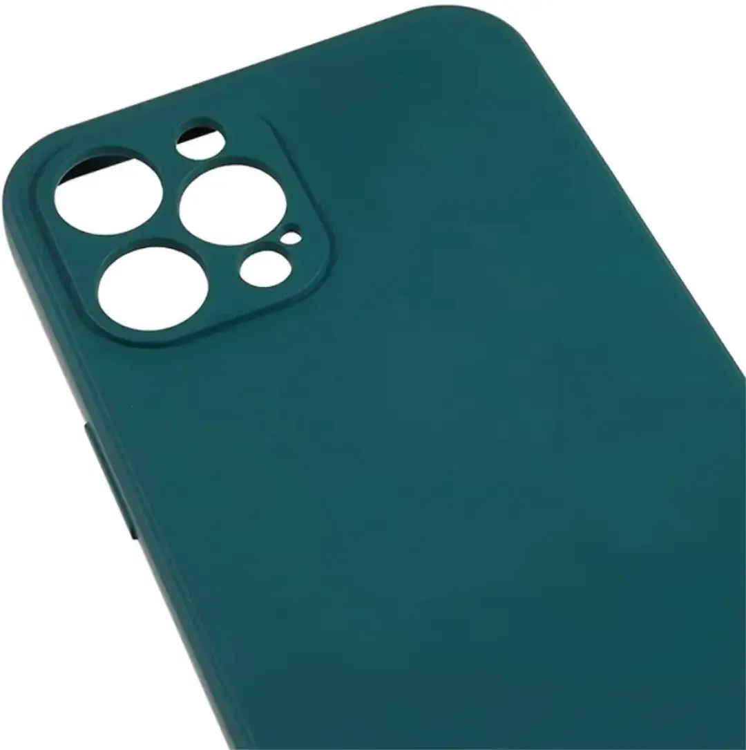 Selected by GSMpunt Hoesje iPhone 12 Pro - Donkergroen TPU