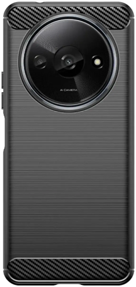 Selected TPU Hoesje Xiaomi Redmi A3 - Zwart