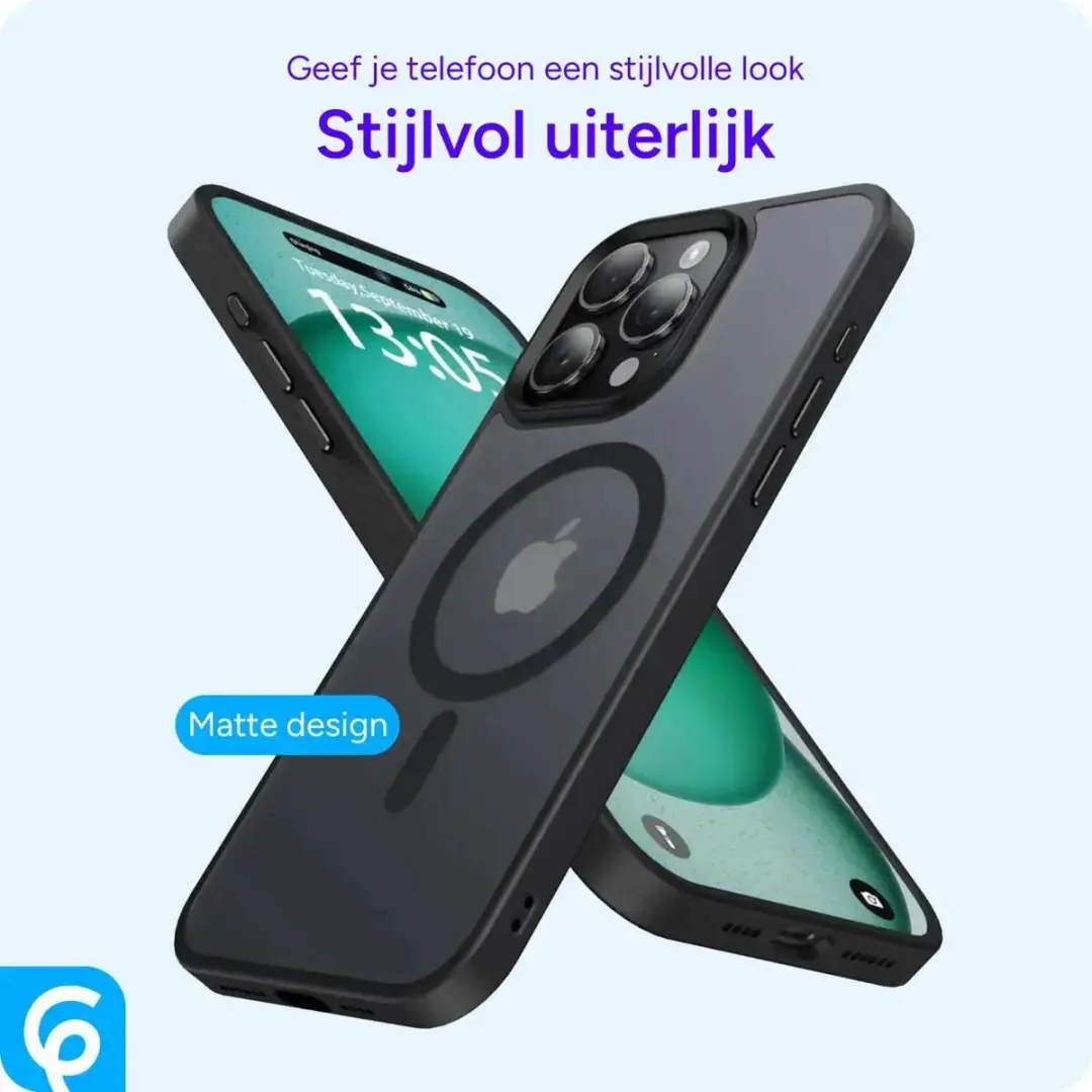 Selected by GSMpunt Hoesje iPhone 15 Pro Max - MagSafe - Zwart - afbeelding 6 van 6