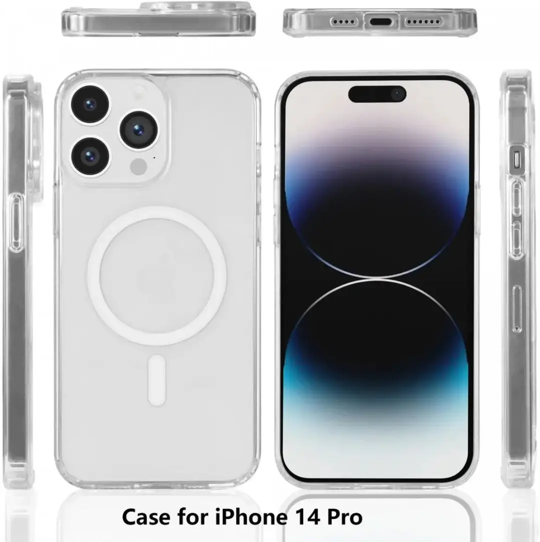 Selected Hoesje iPhone 14 Pro MagSafe Transparant