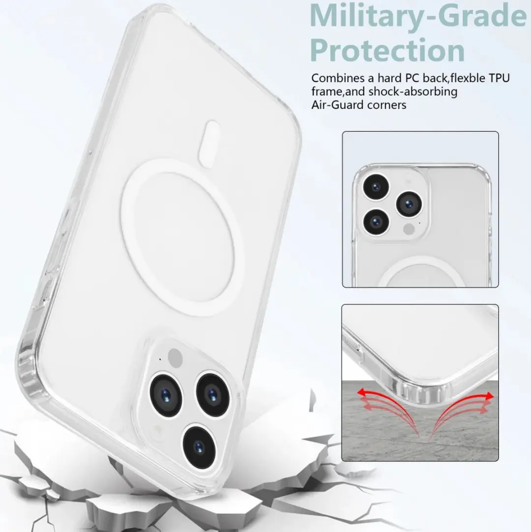 Selected Hoesje iPhone 14 Pro MagSafe Transparant