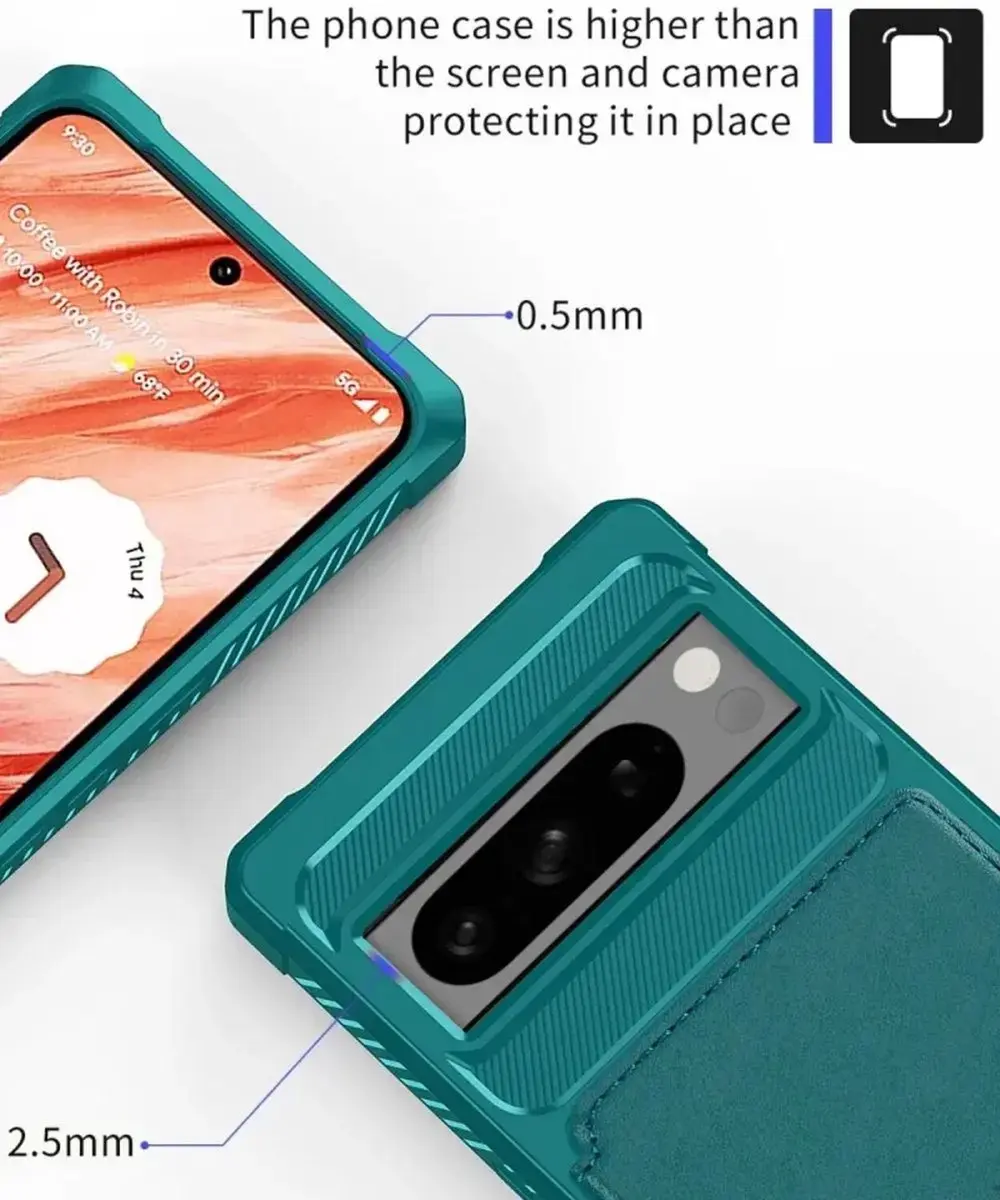 Selected Portemonnee Hoesje Google Pixel 8 Pro - Groen