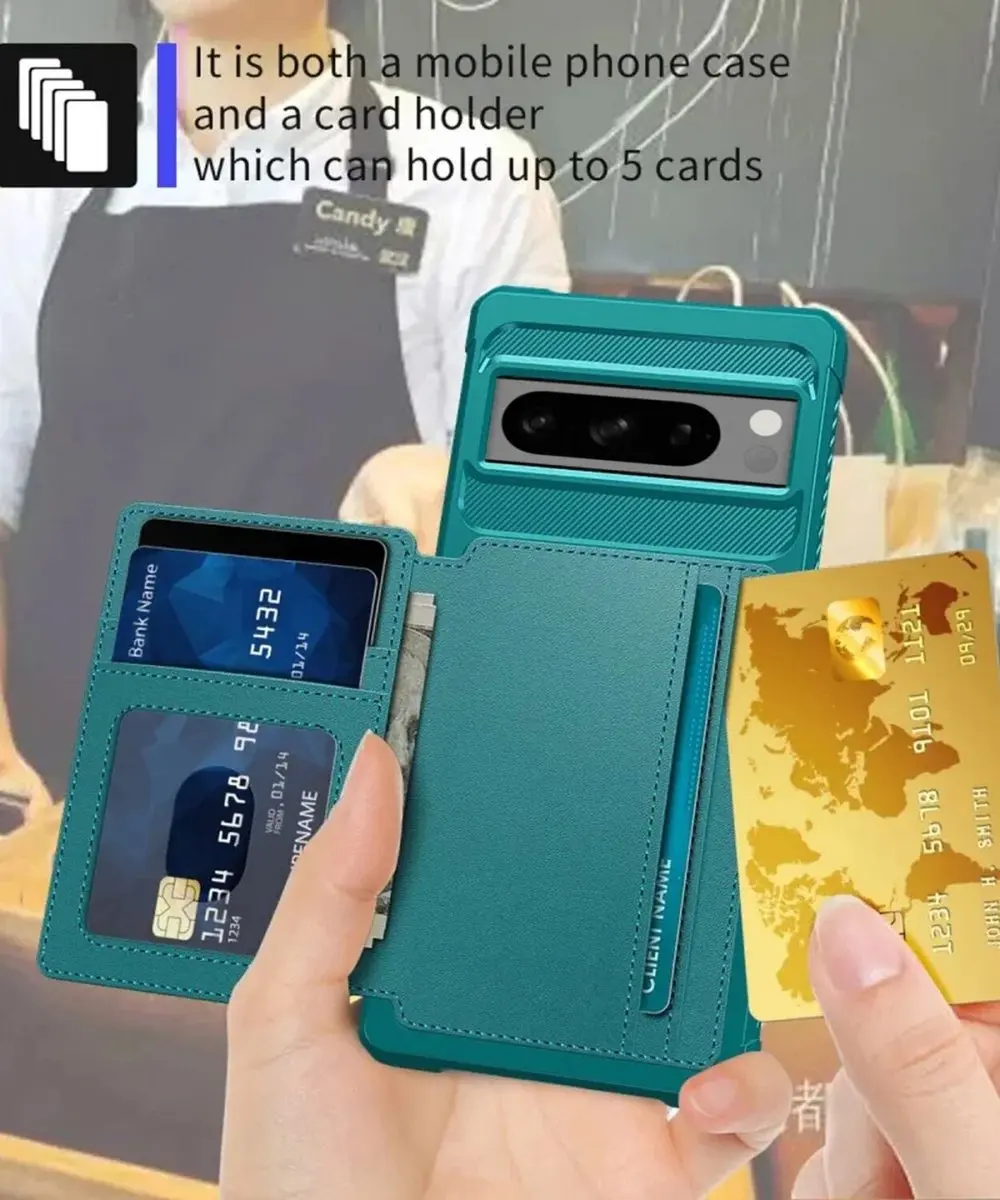 Selected Portemonnee Hoesje Google Pixel 8 Pro - Groen