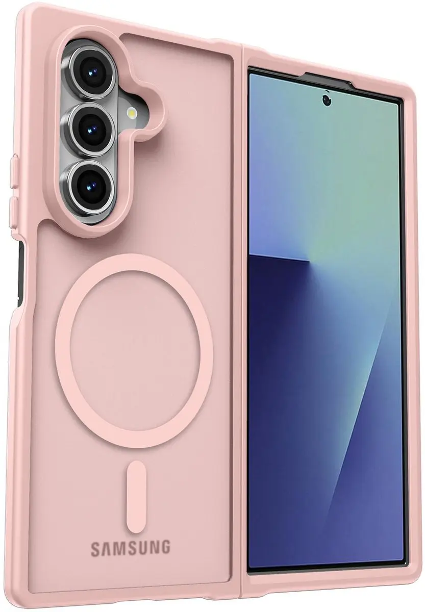 Selected Hoesje Samsung Galaxy Z Fold 7 MagSafe Roze - Matte - afbeelding 6 van 6