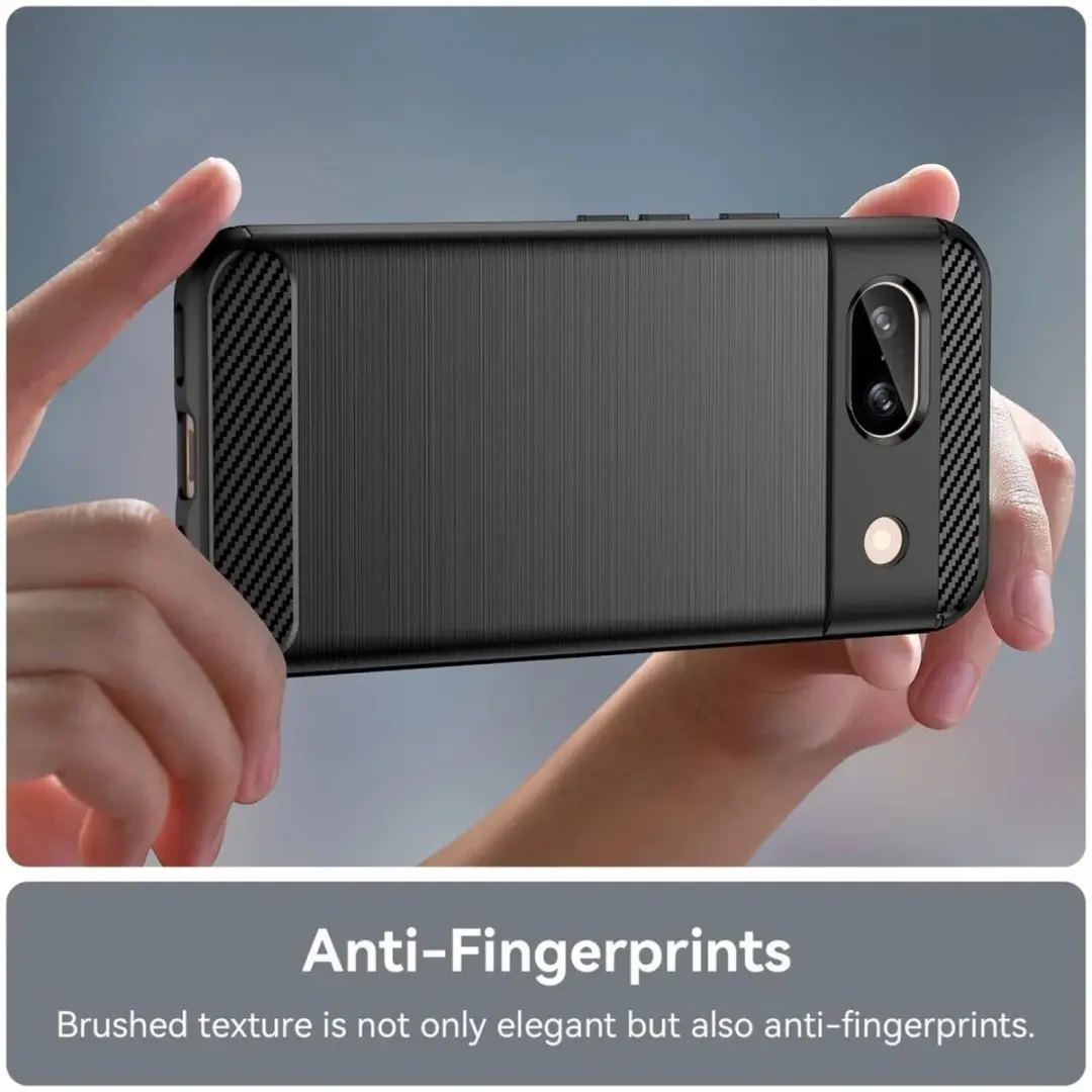 Selected by GSMpunt TPU Hoesje Google Pixel 8a - Zwart