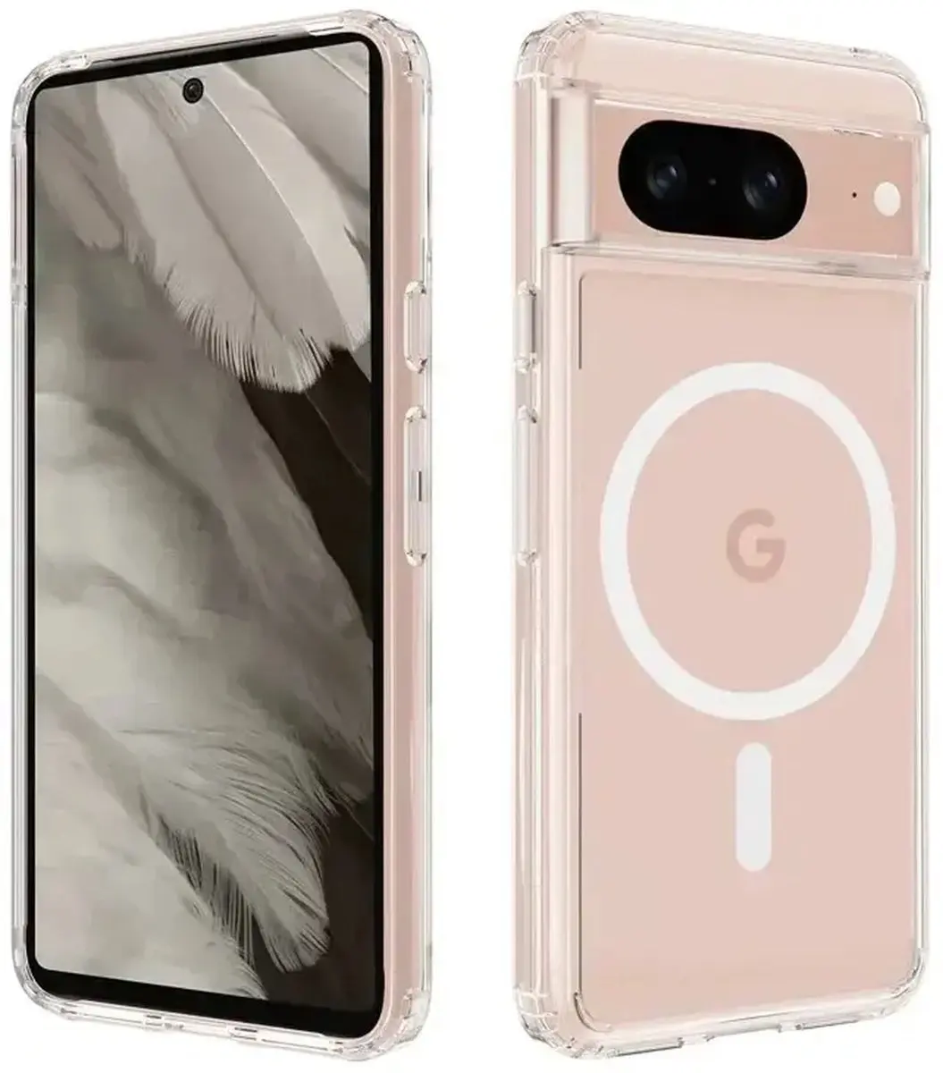 Selected Hoesje Google Pixel 8 MagSafe Transparant