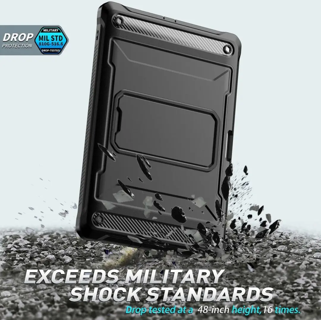 Selected Hoes Samsung Galaxy Tab S6 Lite Full Protect - Zwart