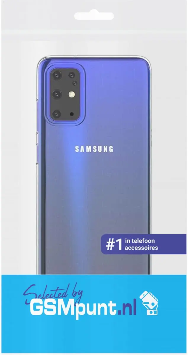 Selected by GSMpunt Transparant TPU Hoesje Samsung Galaxy S20