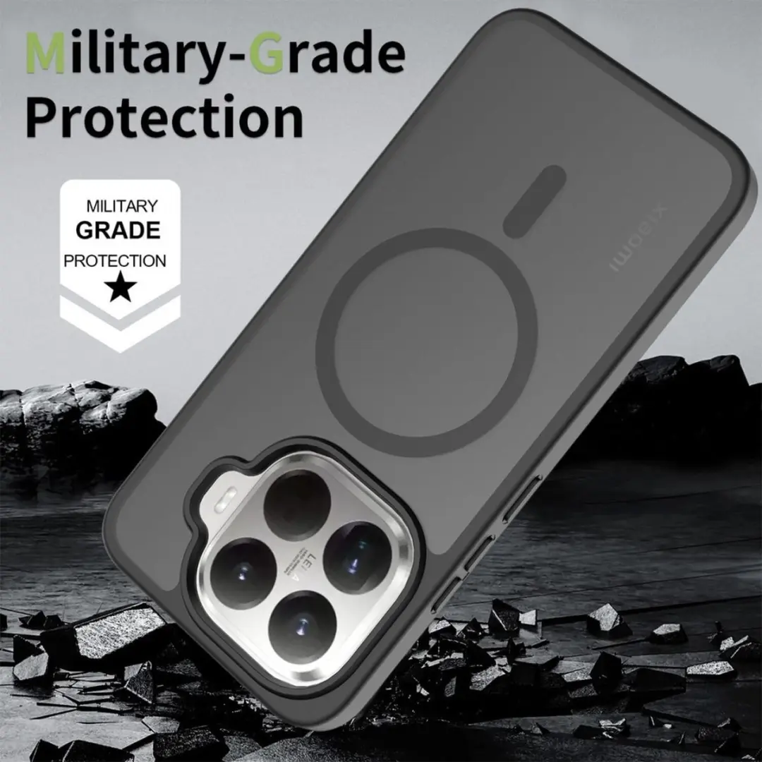 Selected Xiaomi 15T Pro Hybrid Back Cover - MagSafe Zwart
