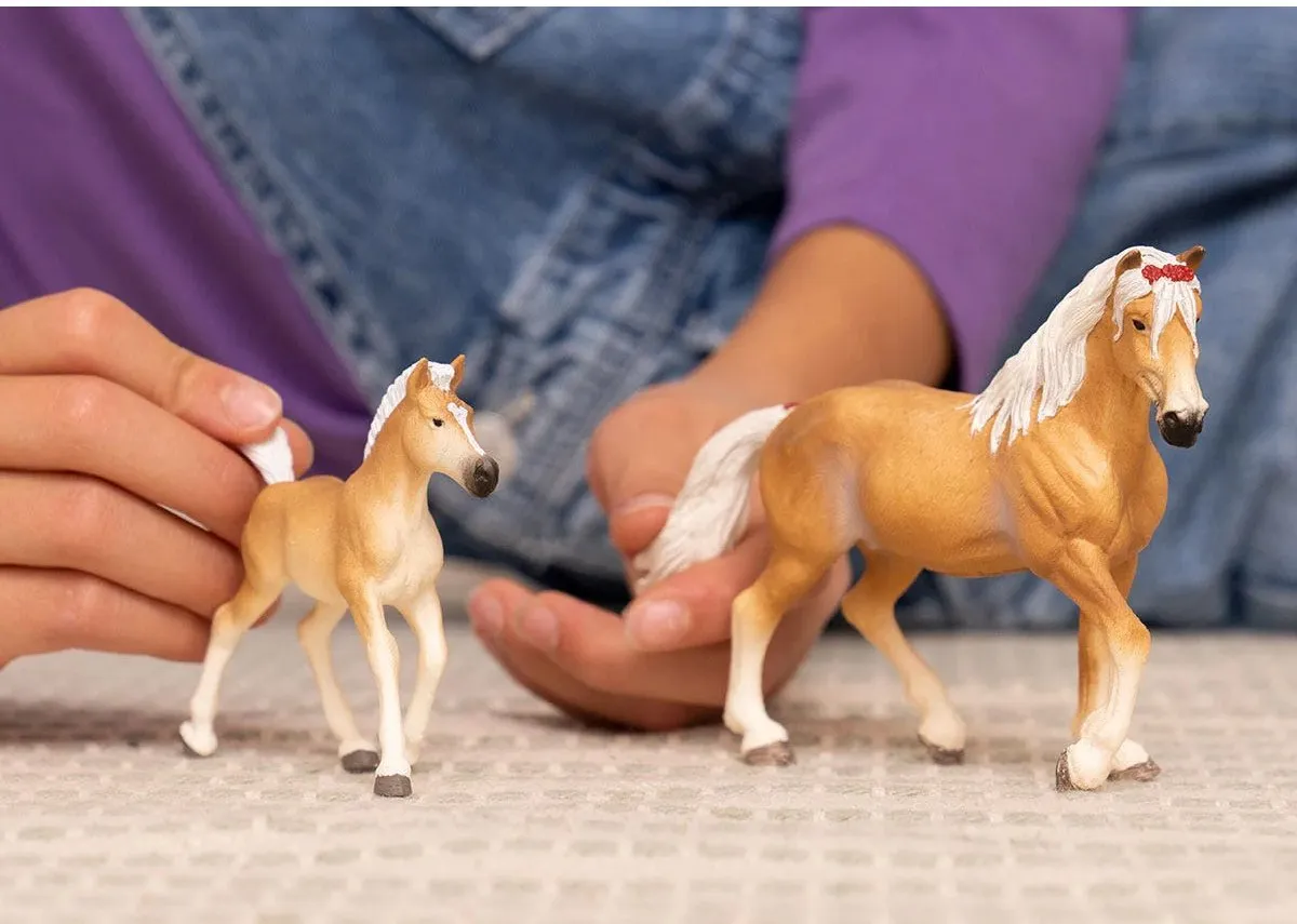 Schleich Horse Club Haflinger Merrie Speelfiguur 39013950 - Multicolor