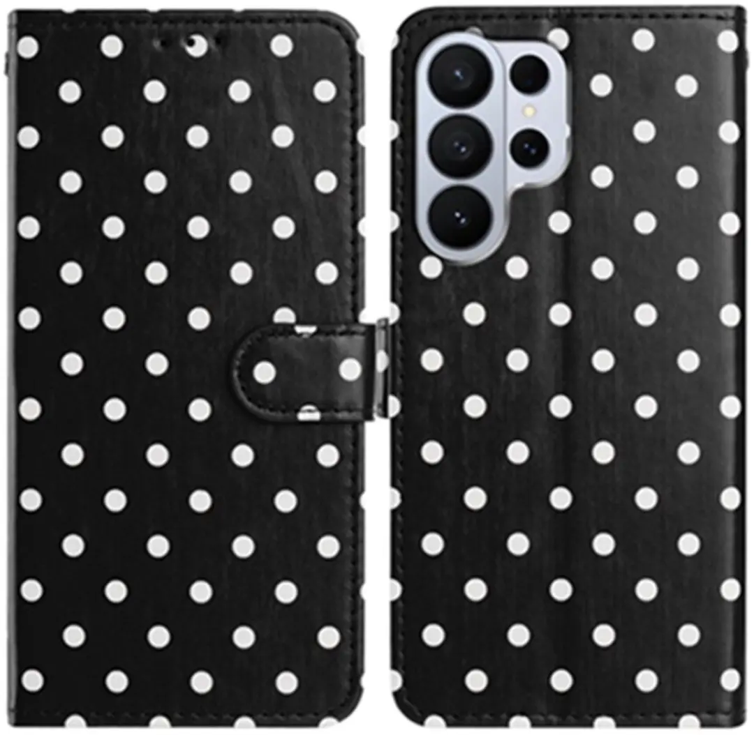 Selected Samsung Galaxy S26 Ultra Polka Dot Wallet Hoesje