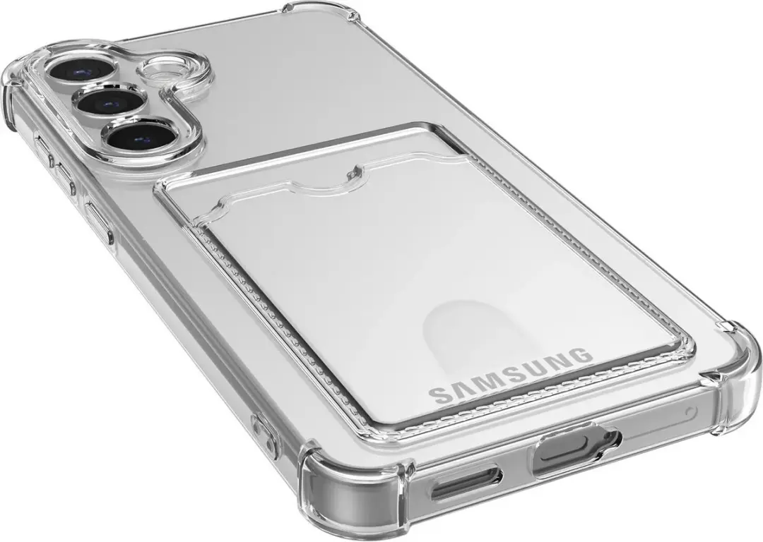Selected Transparant TPU Hoesje Samsung Galaxy A55 - Pasjeshouder