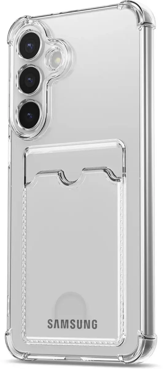 Selected Transparant TPU Hoesje Samsung Galaxy A55 - Pasjeshouder