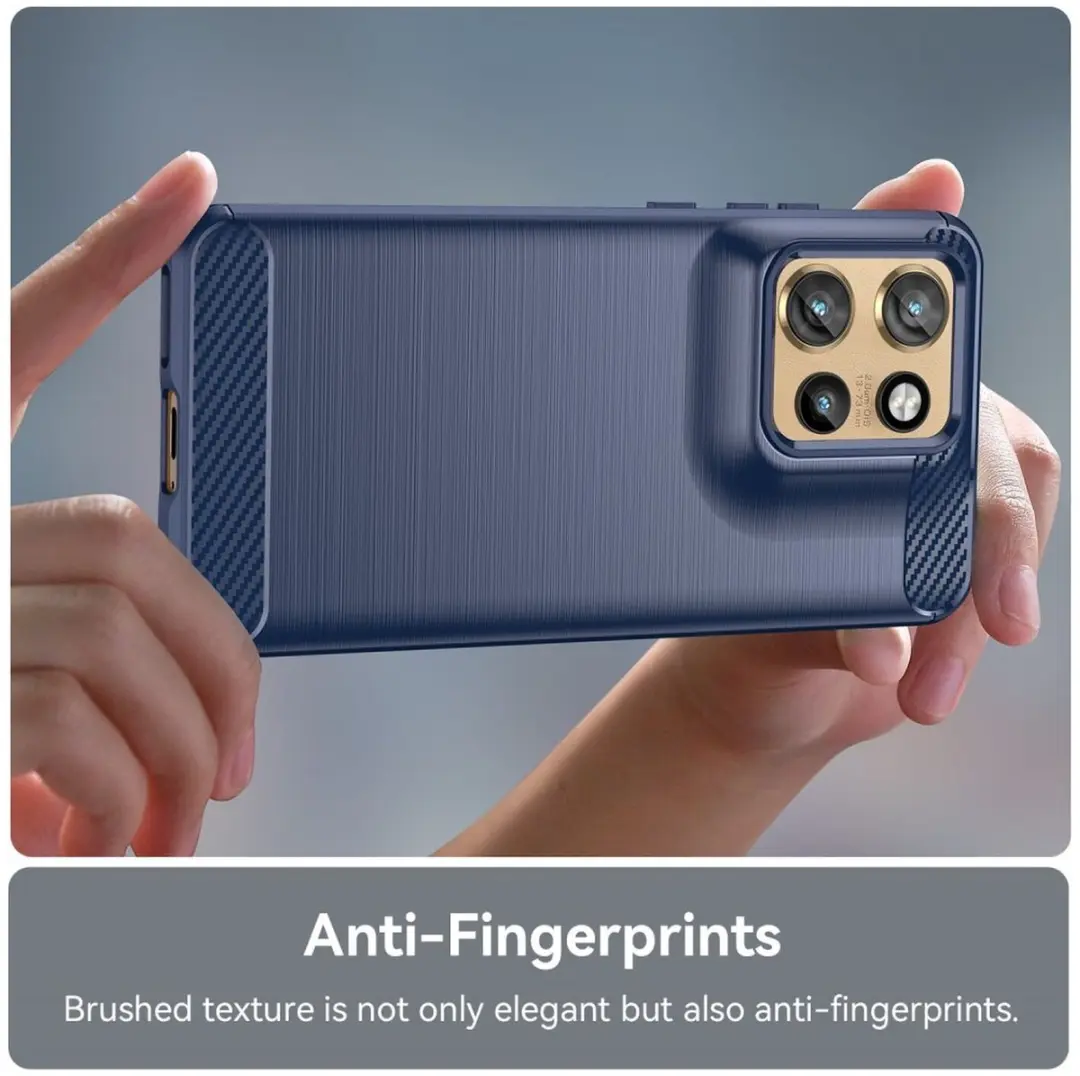 Selected TPU Hoesje Motorola Edge 60 Neo - Blauw