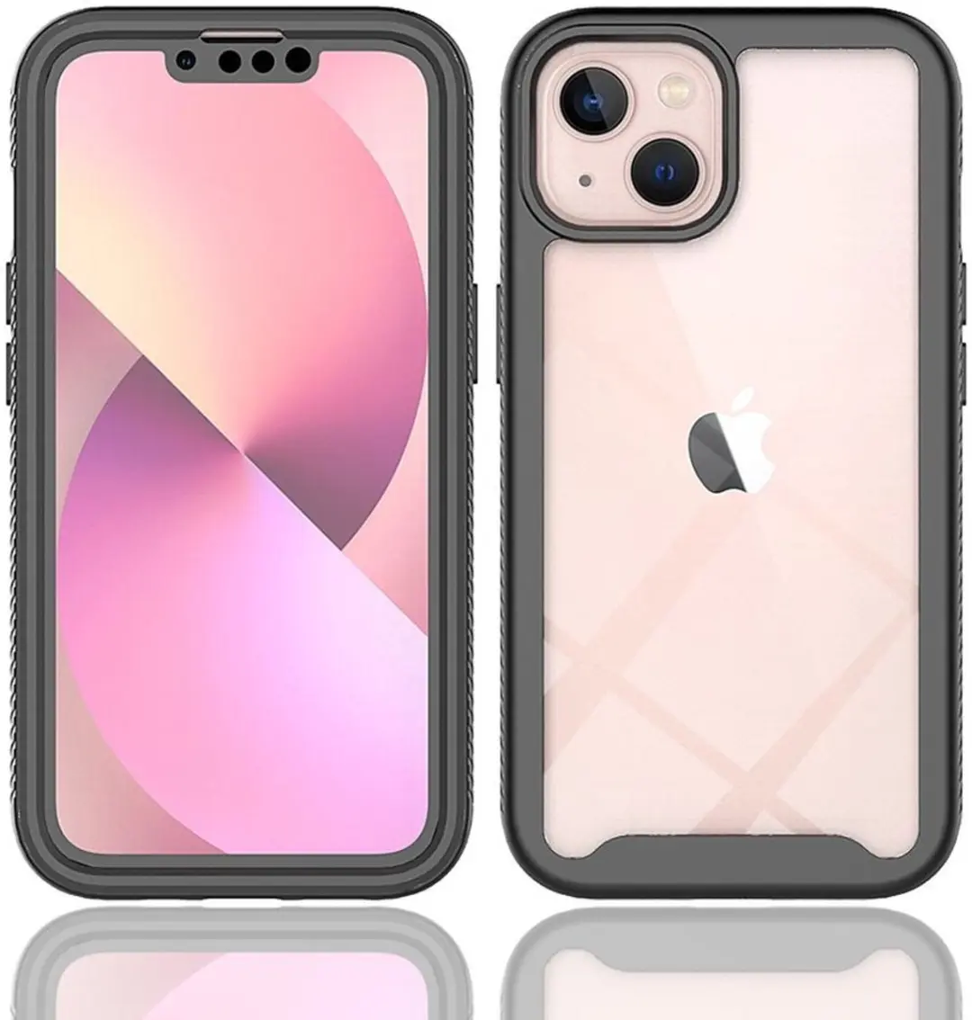 Selected by GSMpunt Hoesje iPhone 13 Mini - Full Protect - Zwart/Transparant - afbeelding 6 van 6