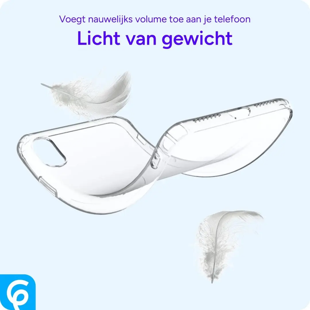 Selected by GSMpunt Samsung Galaxy A55 TPU Hoesje - Transparant
