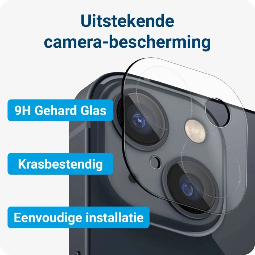Selected iPhone 13 3-in-1 Schokbestendig Hoesje - Transparant